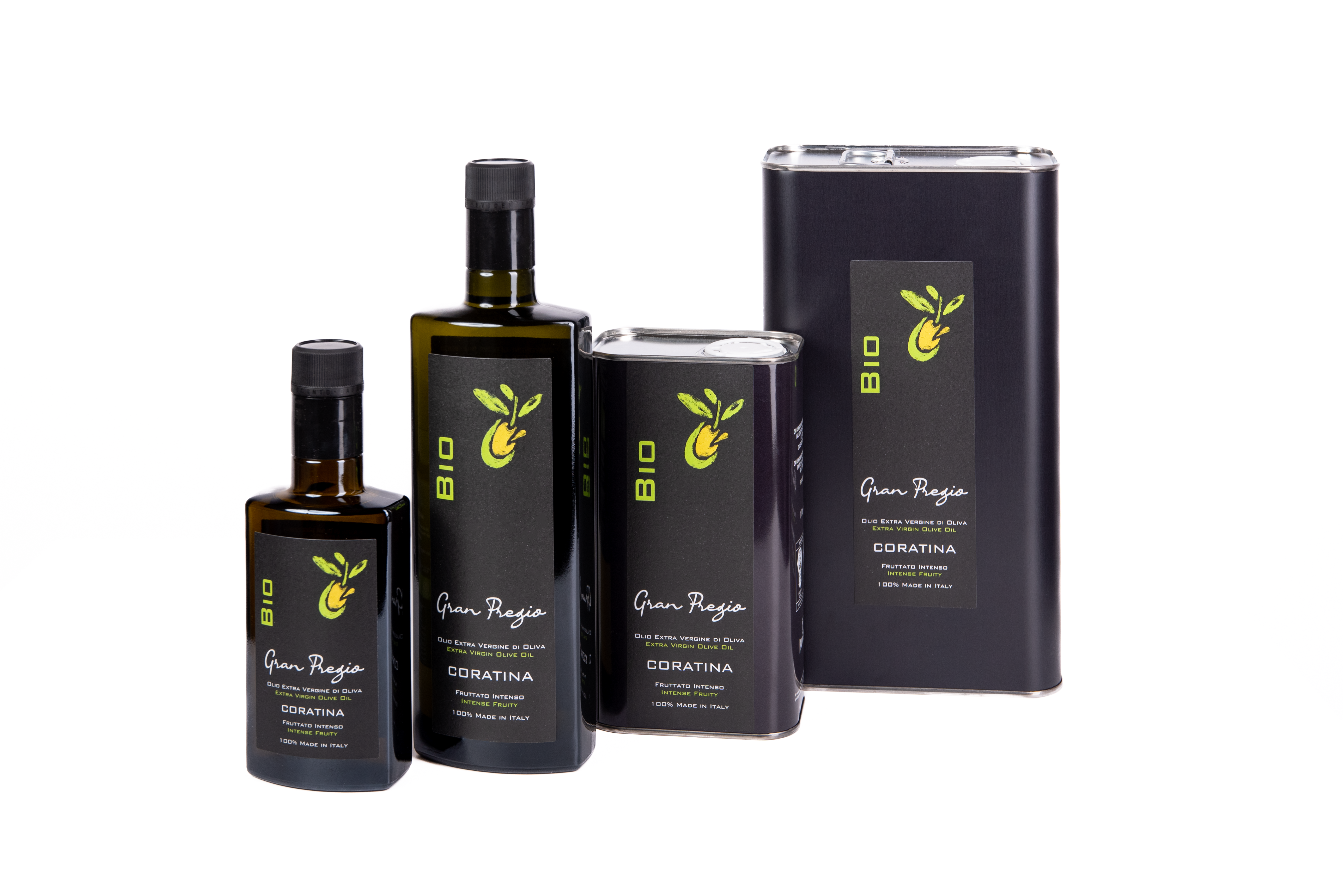 Olio Extra Vergine di Oliva Biologico Monocultivar Coratina