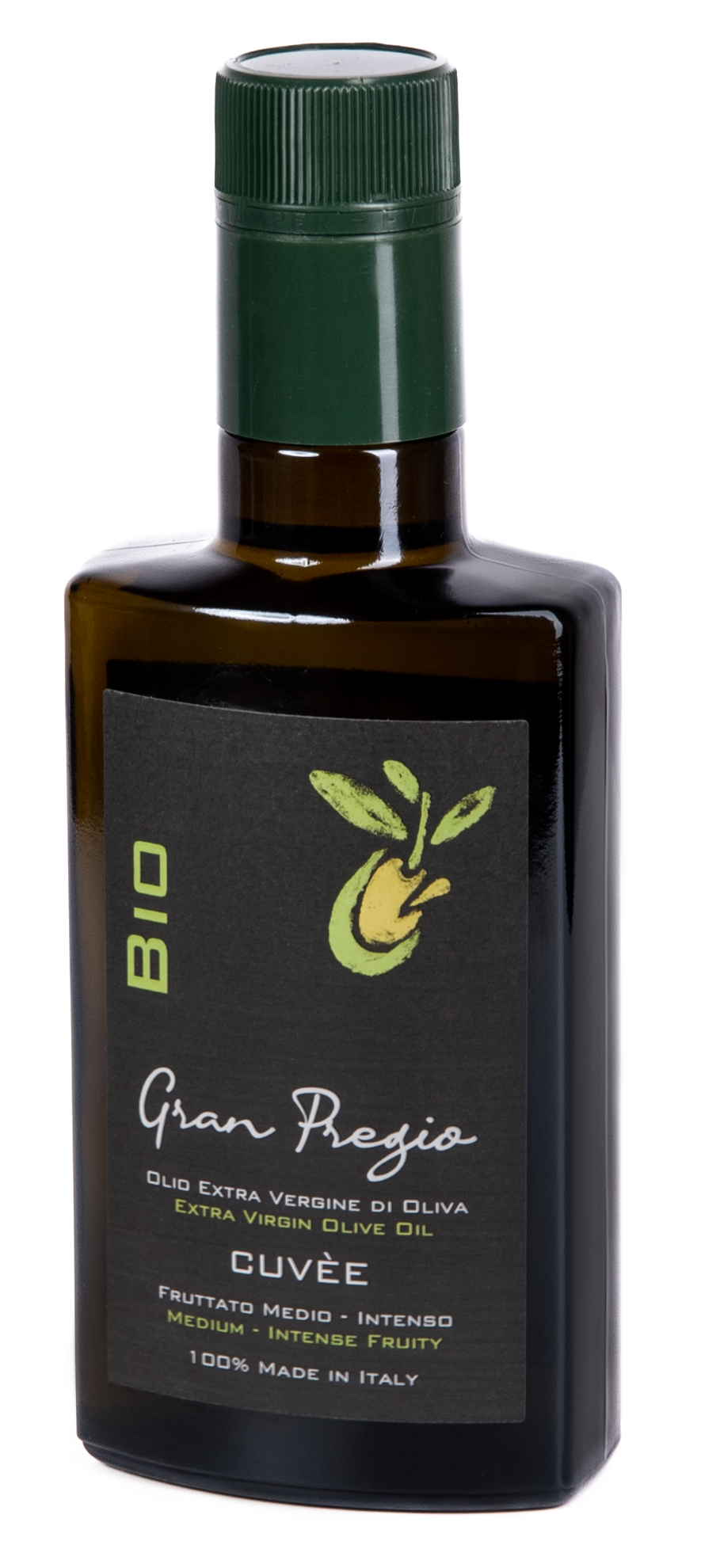 Gran Pregio Bio Cuvèe - Olio EVO Biologico - Bottiglia 250ml