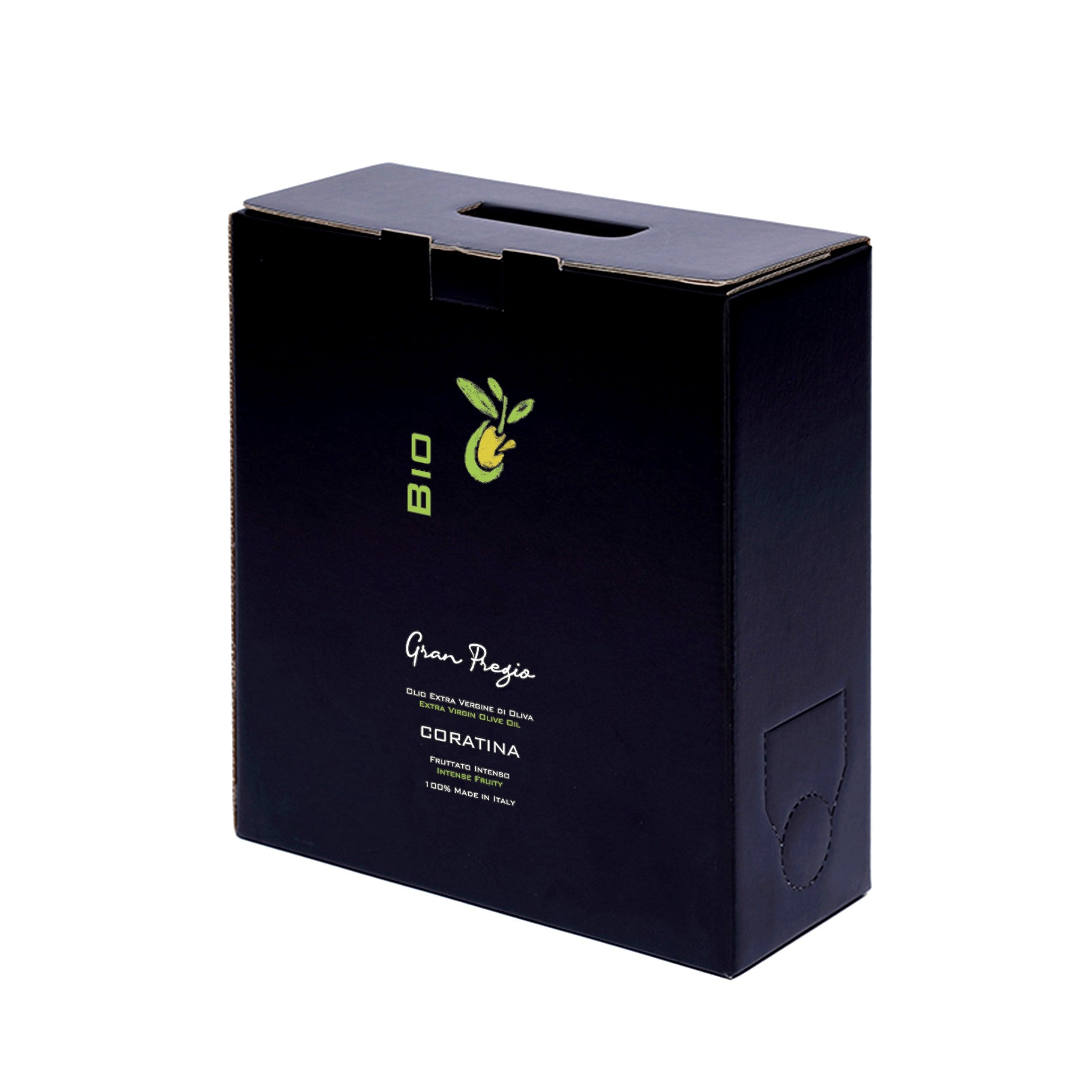 Gran Pregio Bio Coratina - Olio EVO Biologico - Bag in Box 3l - 2025/2026